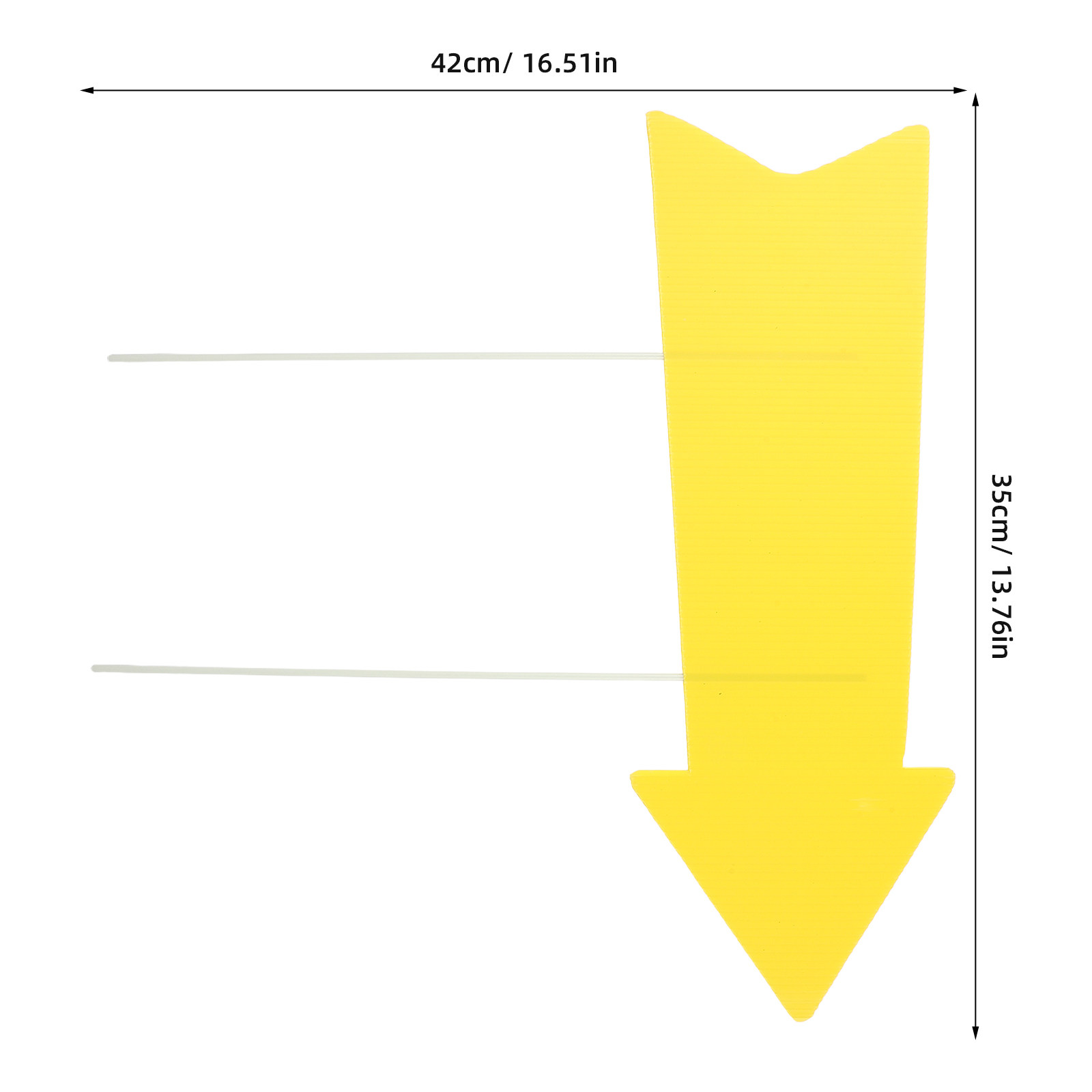 10Pcs Blank Arrow Yard Signs D - đánh giá và giá Yard Sign Blank