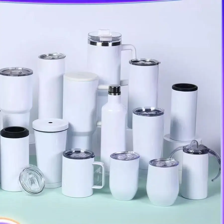 Sublimation Blank Cup 6oz/30oz - đánh giá và giá Water Bottle Blank