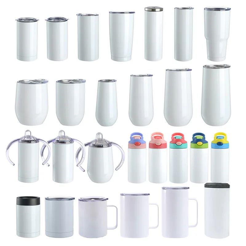 Sublimation Blank Cup 6oz/30oz - đánh giá và giá Water Bottle Blank