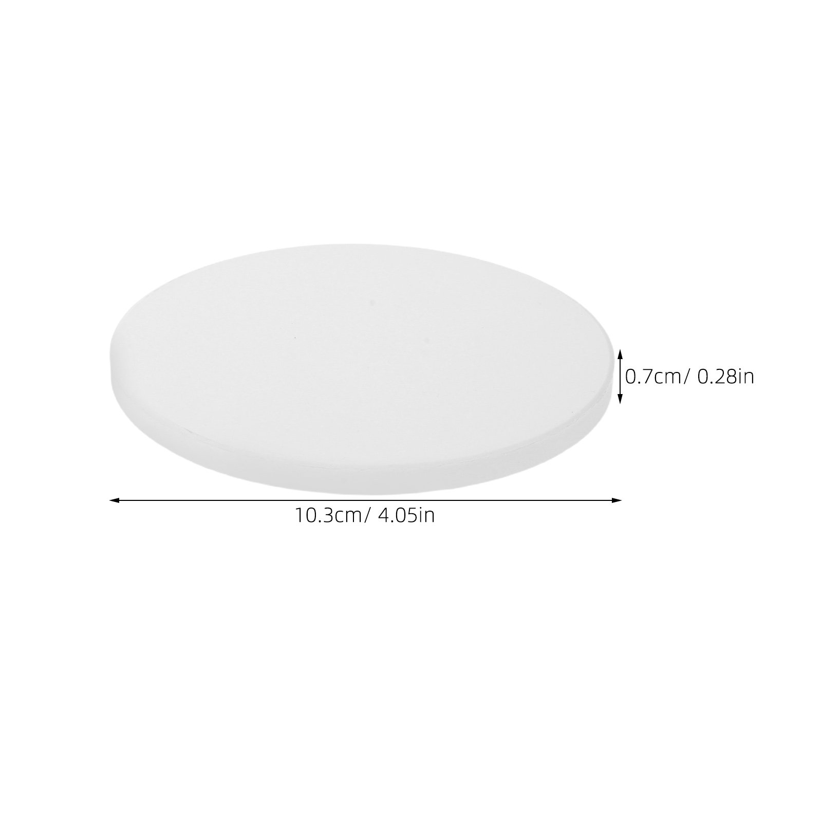 12Pcs Round Ceramic Coasters B - đánh giá và giá Coaster Sublimation Blank