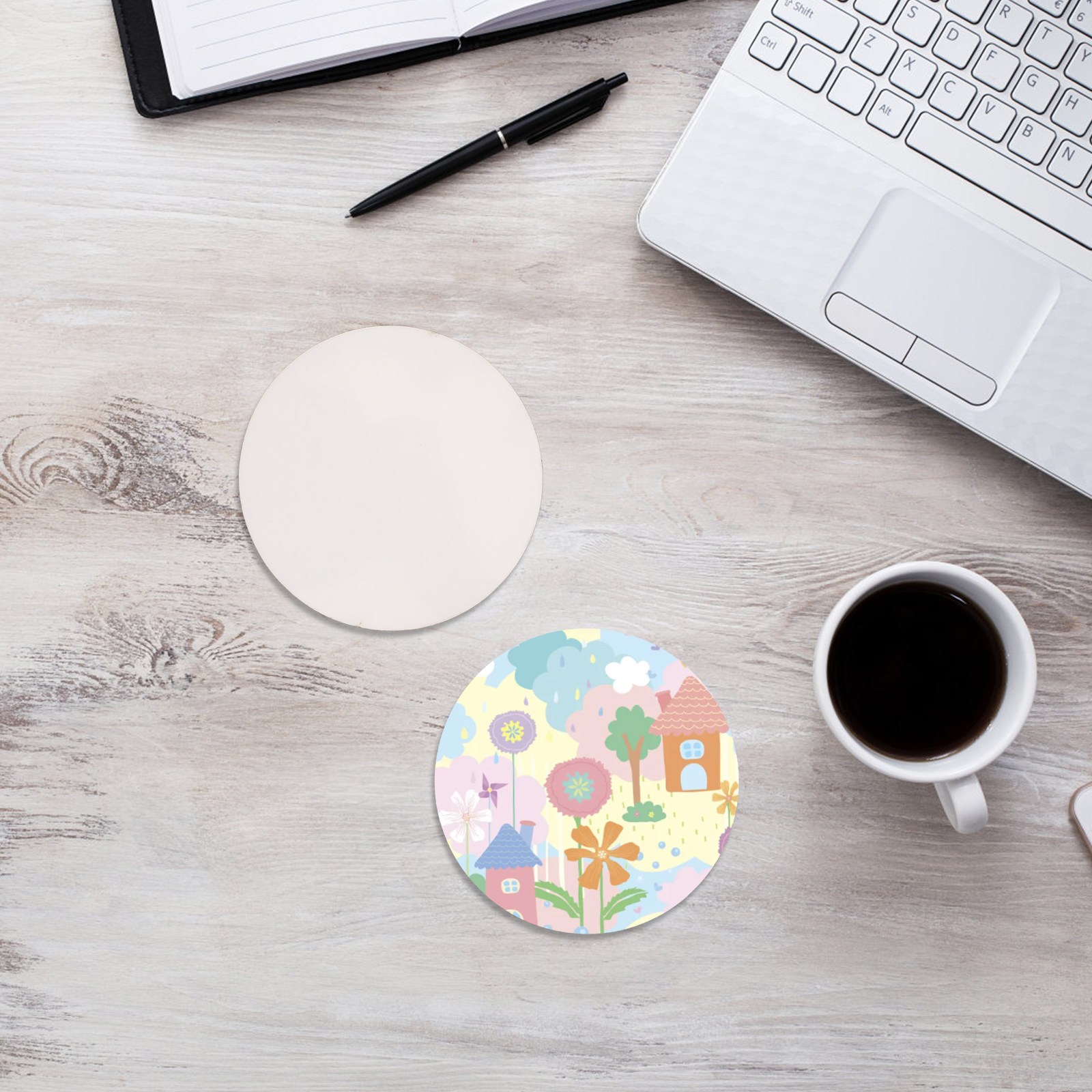 10Pcs Sublimation Wooden Coast - đánh giá và giá Coaster Sublimation Blank